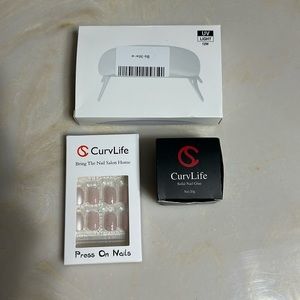 CurvLife Press On Nail Kit